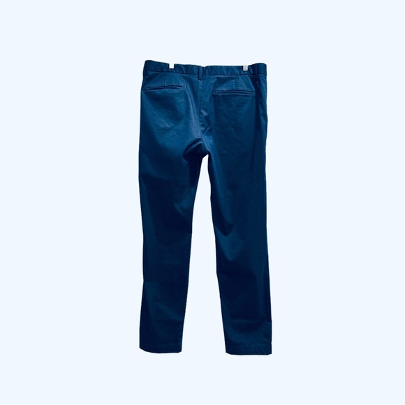 Banana Republic Sz 35 navy slim fit dress pants Men’s size 35 X 32 - Picture 15 of 15